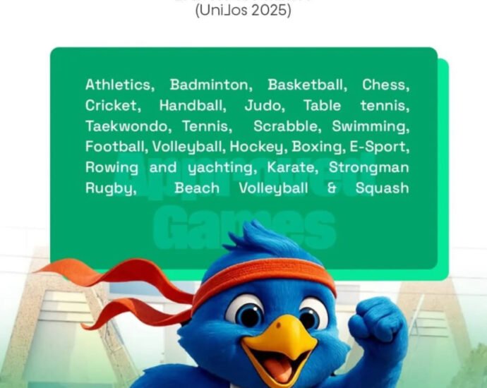 22 Sports Approved for 27th NUGA Games at University of Jos
