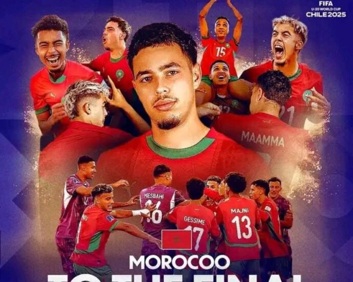 Morocco advanced to U-20 World Cup final for first time in history