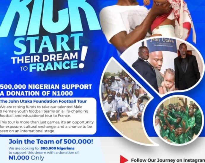 Utaka Foundation to Empower Nigerian Youths through Sports and Education