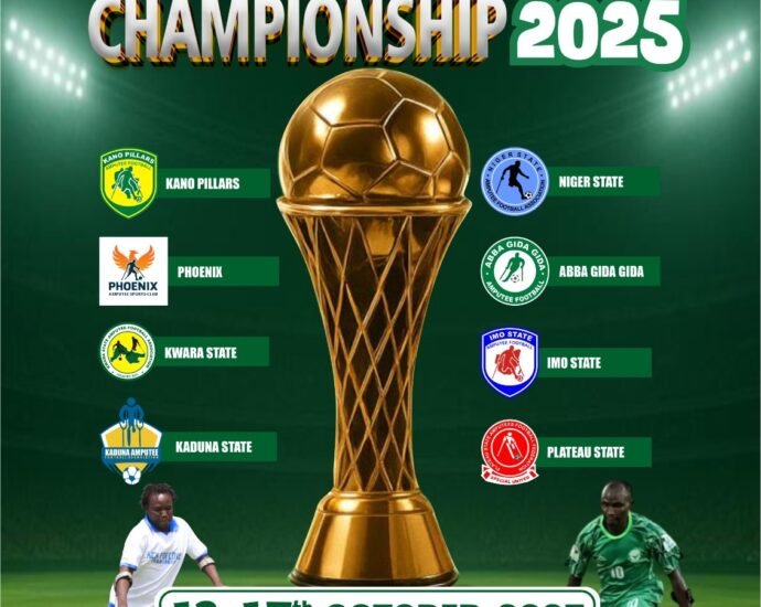 Eight Teams Battle for Glory at National Amputee Football Championship in Abuja