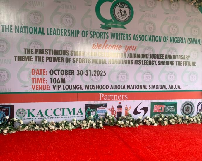 Icons of Nigerian Sports Honoured as SWAN celebrates 60 Years of excellence