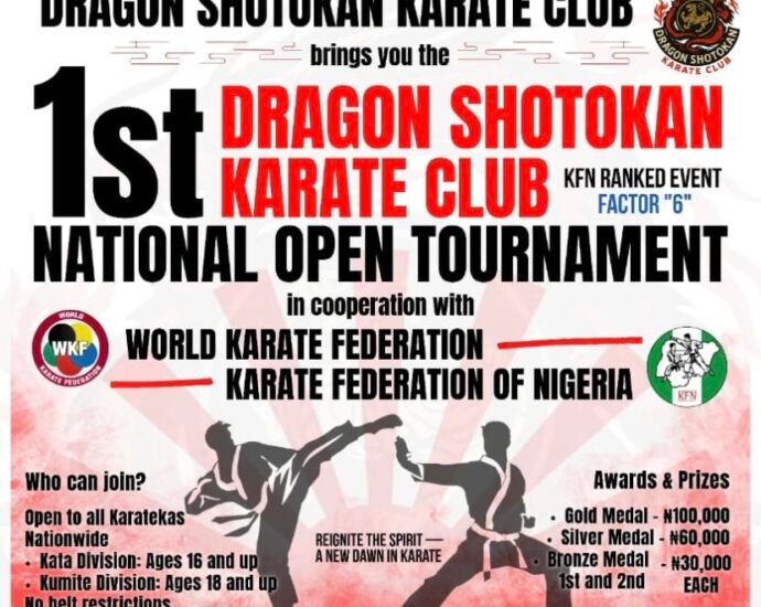 Open Invitation, No Limits, No Boundaries Says President Dragon Shotokan Karate Club