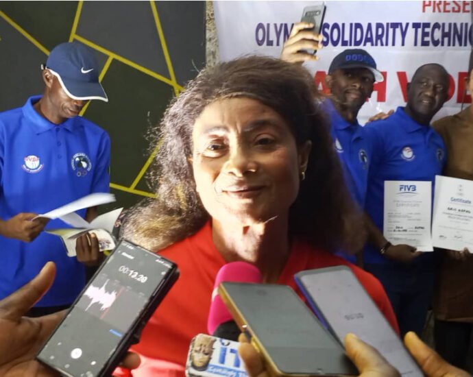Olympic Solidarity Beach Volleyball Coaching Course : Onikeku ,NVBF Board Member Urges participant  to Produce Champions