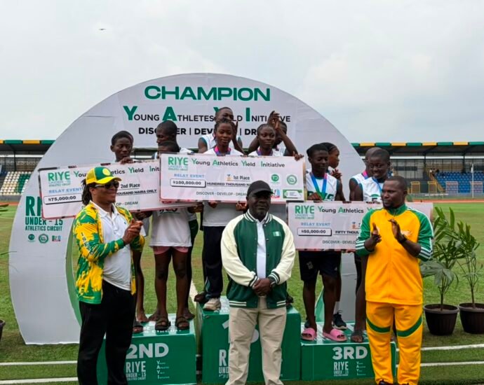 Olopade Hails Organisers of RIYE Under-15 Athletics Circuit, Calls for More Grassroots Sports Initiatives