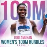 Commonwealth Games:Tobi Amusan storms into  games final with 12.19s