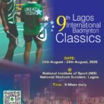 Nigeria set to Host 166 Players from 27 Countries for 9th Lagos International Badminton Classics