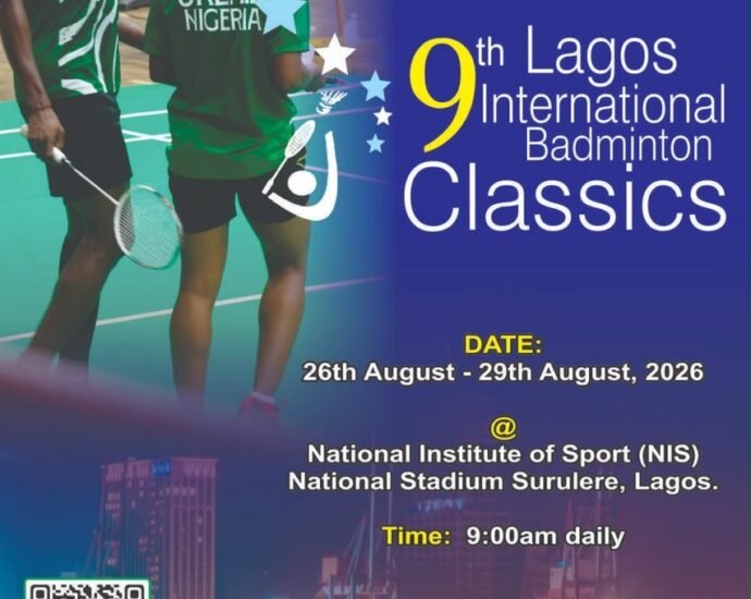 Nigeria set to Host 166 Players from 27 Countries for 9th Lagos International Badminton Classics