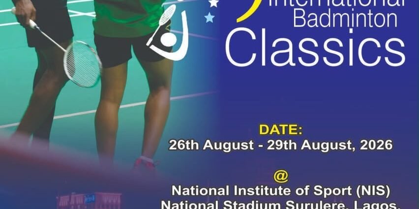 Nigeria set to Host 166 Players from 27 Countries for 9th Lagos International Badminton Classics