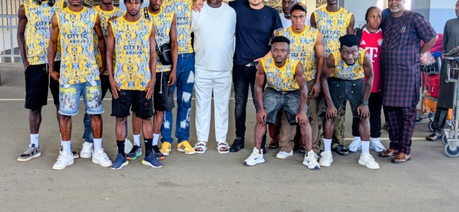 Austrian Football Executive,Mike Dirnberger Arrives in Nigeria To Take Charge as CITY FC ABUJA’S Managing Director Sport