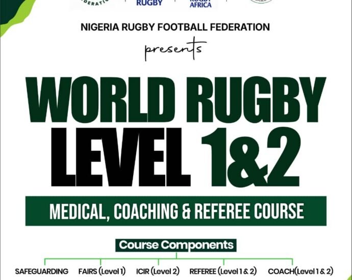 World Rugby Educators Arrive Nigeria for Major Coaching, Officiating Development Programme