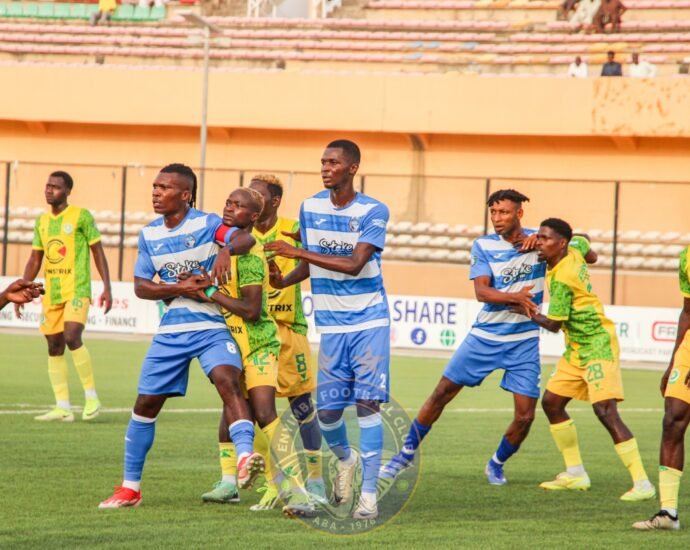 Gallant  Enyimba Fall  4-2 in Katsina after brave comeback