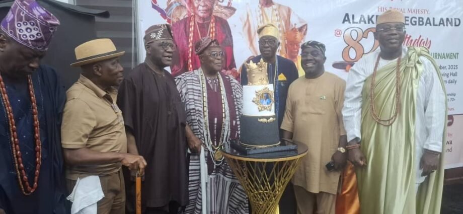 NSC DG, Hon. Bukola Olopade Salutes Alake of Egbaland, as 82nd Birthday Table Tennis Tournament Ends in Grandstyle NSC DG, Hon. Bukola Olopade Salutes Alake of Egbaland, as 82nd Birthday Table Tennis Tournament Ends in Grandstyle