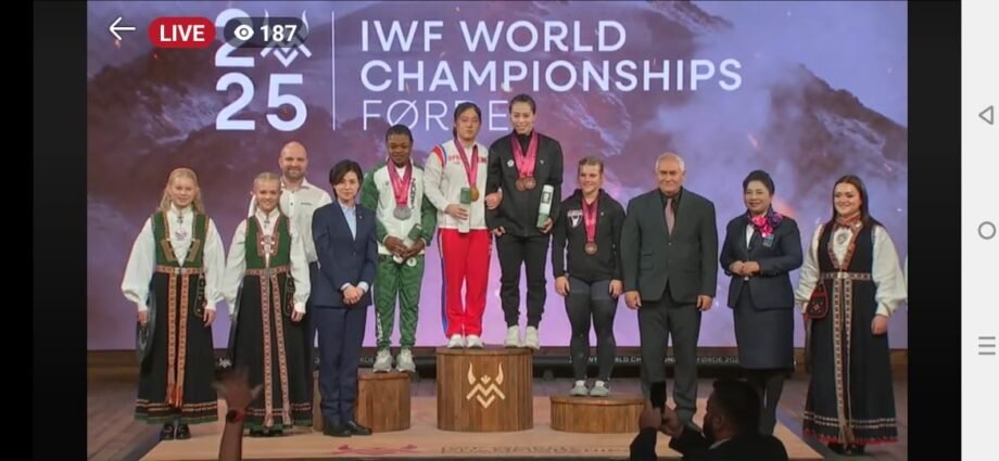 NSC Applauds Rafiatu Lawal, Nigerian Weightlifting Federation on Historic Feat at 2025 IWF World Championships