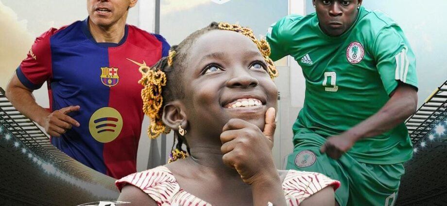 MATCHDAY TEAM SHEET: Barca Legends, African Legends List Star-Studded Squads for Champions Cup Clash in Abuja