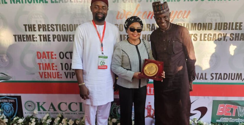 Omidiran Steals Spotlight at SWAN @60, Bags Distinguished Service Award