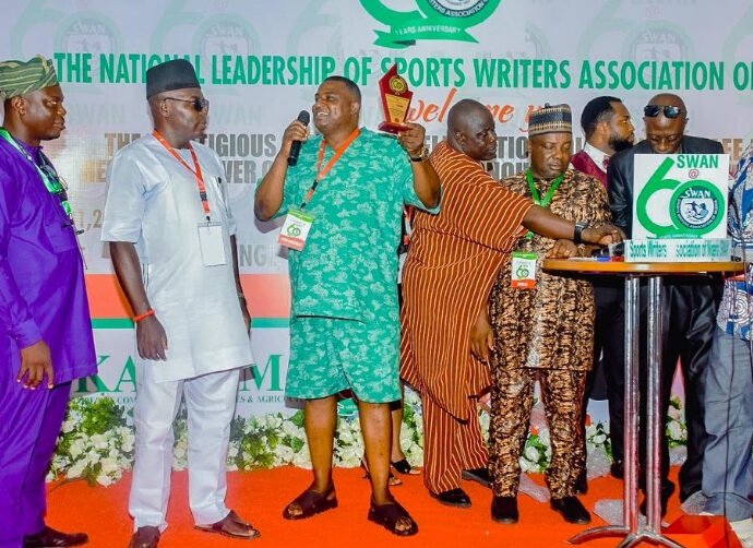 “ This Award Gives Me Hope” Makanjuola Nureni Honoured for His Dedication to Nigerian Sports