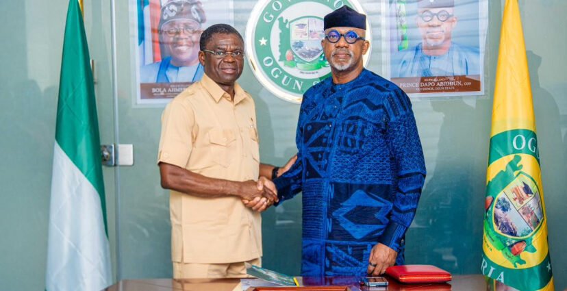 NIS commences establishment of zonal offices  …as DG , Shaibu visits Ogun Governor, Dapo Abiodun