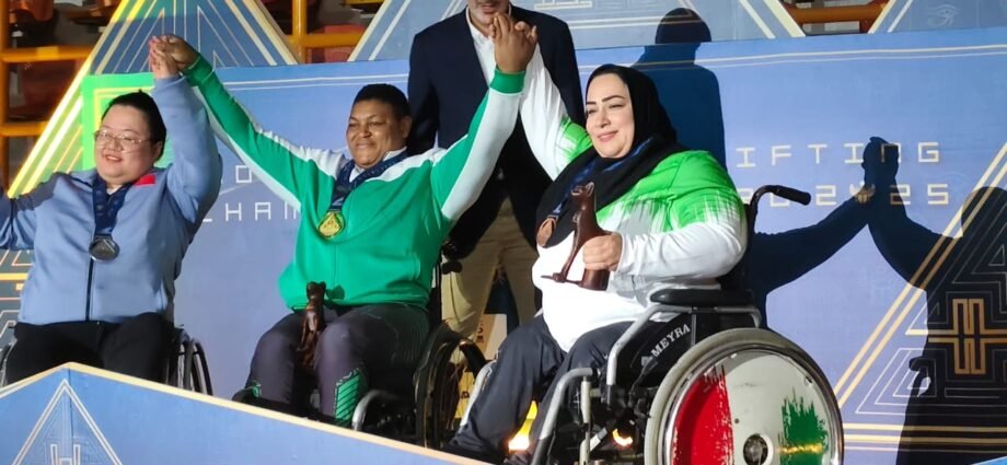 2025 Para Powerlifting Championship: Folashade Oluwafemiayo Sets New African and World Record in 86kg Double Gold Swoop