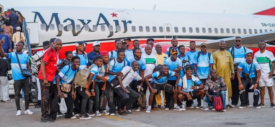 NPFL: Nasarawa United depart for Lagos Aboard  MAX Air line Ahead Ikorodu City FC Clash