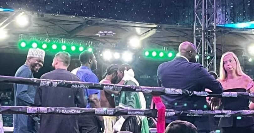 Nigeria Hosts Historic “Chaos in the Ring” Boxing Fight, as ex Commonwealth Champ Azeez, Glanton Dominate Nigeria Hosts Historic “Chaos in the Ring” Boxing Fight, as ex Commonwealth Champ Azeez, Glanton Dominate