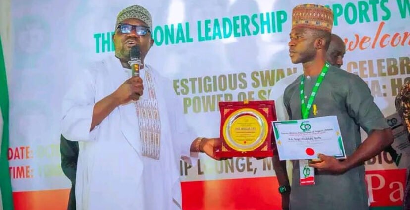 Governor Sule Honoured With SWAN National Order Of Sports Award Governor Sule Honoured With SWAN National Order Of Sports Award