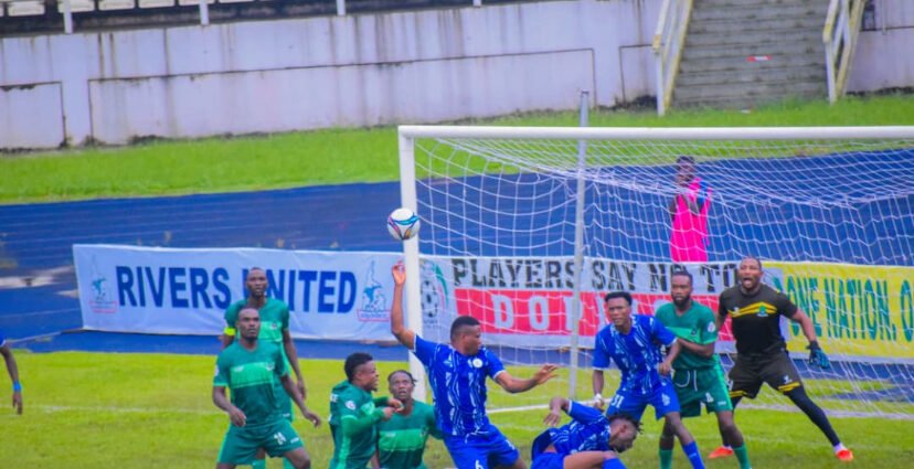 Nasarawa United Slip Against Rivers United in Port Harcourt Nasarawa United Slip Against Rivers United in Port Harcourt