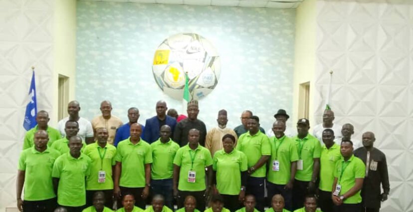 Breaking News:Gusau charges participants on application as NFF wraps up CAF B-License coaching course