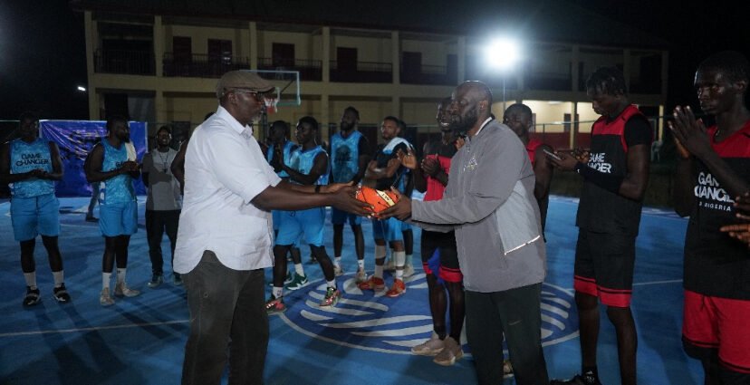 Rebirth Basketball Academy Births a new court in Jos
