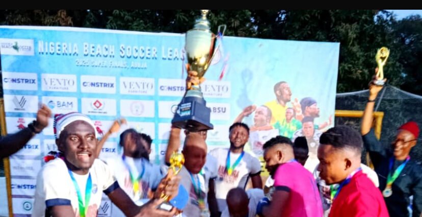 Anambra beach soccer warriors crowned 2025 NBSL champions Anambra beach soccer warriors crowned 2025 NBSL champions