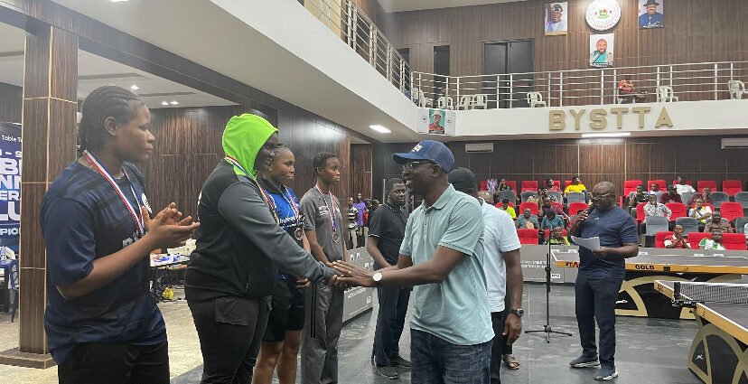 Adegoke, Ajoke, Crowned Champions in 1st Governor Diri Top-16 National Table Tennis Championship