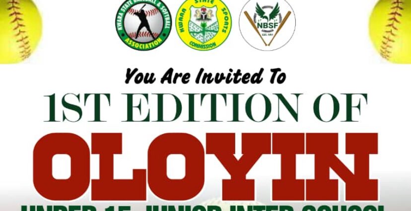 1st Oloyin U-15 Junior Inter-School Softball Championship Holds December 11 In Ilorin