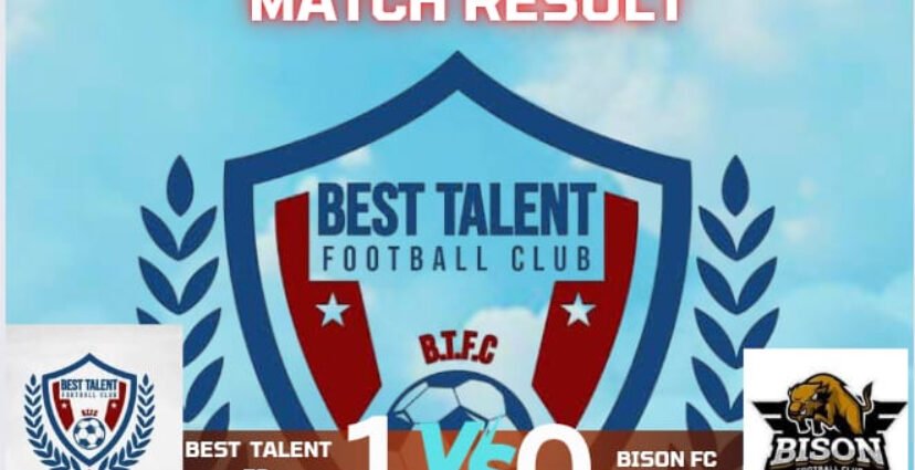Best Talent FC Spank Bison FC 1-0 in Lagos Best Talent FC Spank Bison FC 1-0 in Lagos