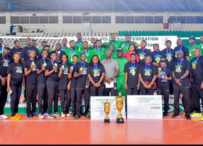 CNS Spikers, Nigeria Customs Service win 2025 CGC Volleyball Premier League