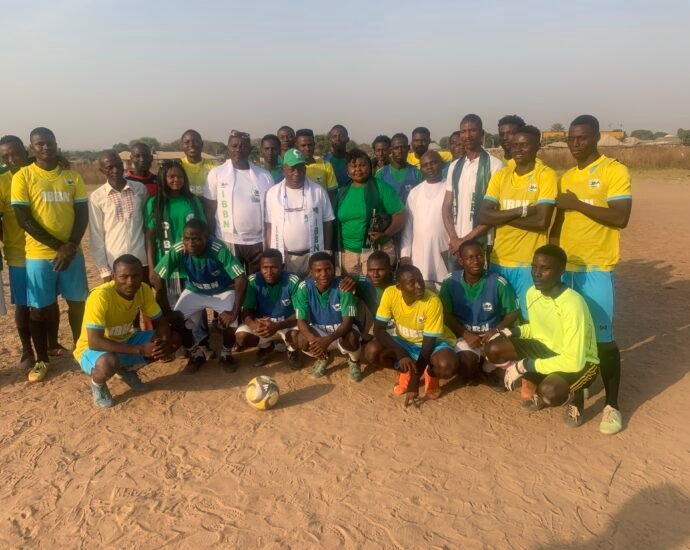 IBBN Urges Inclusive Politics, Youth Participation at Grassroots Football Outreach in Abuja