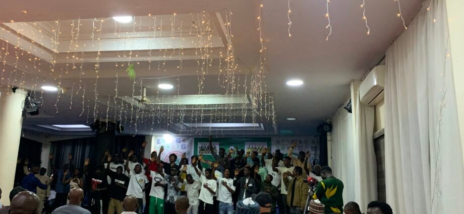 City FC Abuja Players Recite Club Anthem at Maiden End-of-Year Awards Night