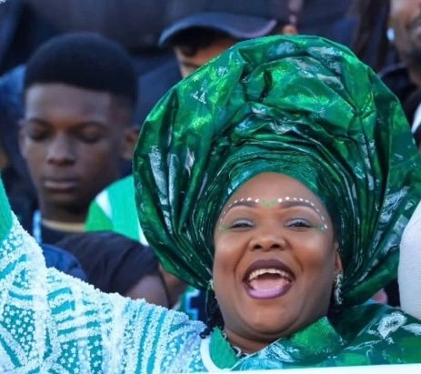 AFCON Updates: “I Use my Attire to Project the Good Image of Nigeria and Cheer Eagles to Victory” … Ambassador Ogunfuwa