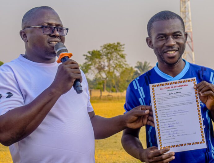 Akwanga All Stars FC re-elects Eche Amos as Chairman