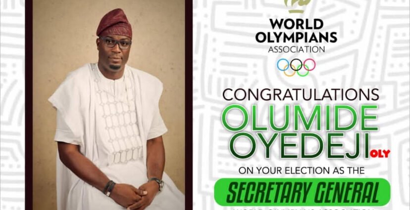NSC Congratulates Olumide Oyedeji on Election as World Olympians Association Secretary General
