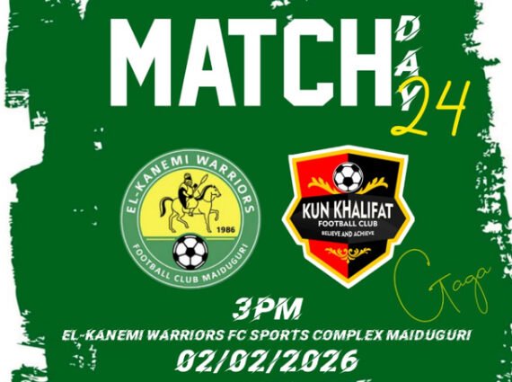 El-Kanemi Warriors FC Seek Redemption as Kun Khalifa FC Visit Maiduguri