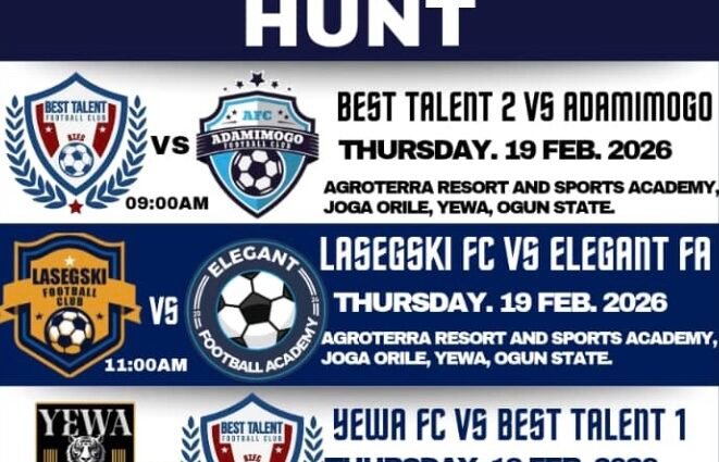 Best Talent Hunt Scouting Programme Begins today in Ogun State