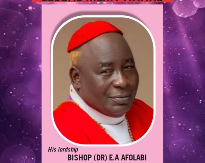 His Lordship Bishop Dr. Emmanuel Afolabi to Receive Global Merit Awards in Abuja on March 7