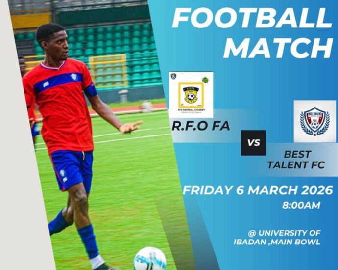Best Talent FC Storm Ibadan to Tackle RFO Academy
