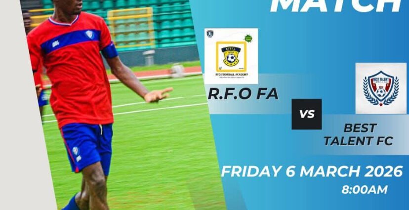 Best Talent FC Storm Ibadan to Tackle RFO Academy