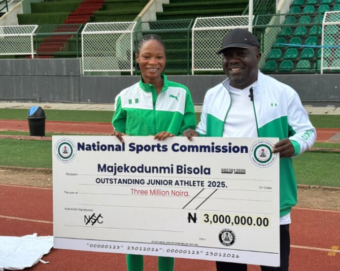 NSC Rewards Majekodunmi Afusat with ₦3 Million as Appreciation Tour Continues