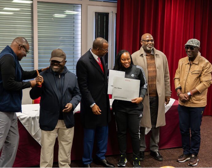 FG  fulfills promises as D’Tigress receives documents of Houses ,National Honours