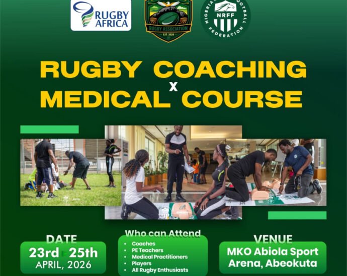 NRFF Hosts Rugby Coaching ,Medical Course in Abeokuta