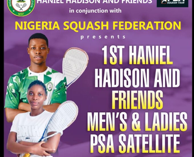 ₦500,000 Up for Grabs as Haniel Hadison and Friends PSA Satellite TournamentServes Off in Abuja