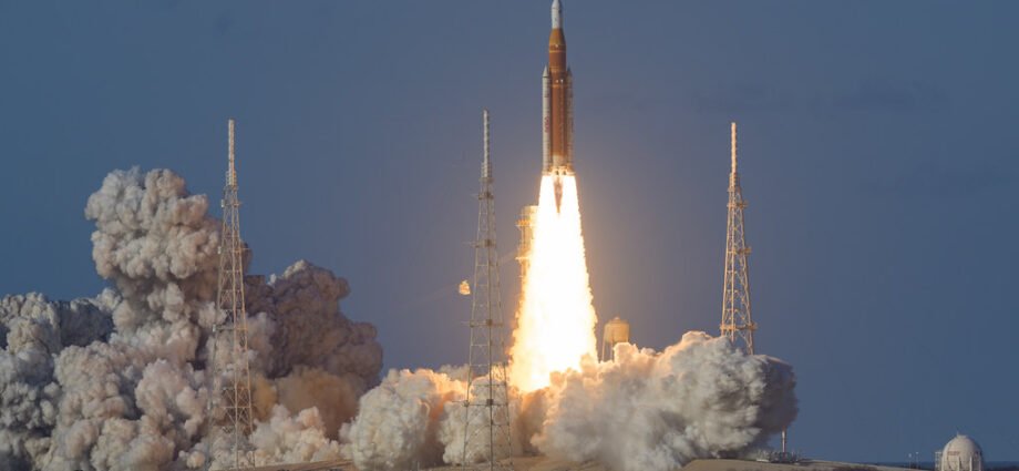 NASA Launches Astronauts on Historic Artemis Moon Mission