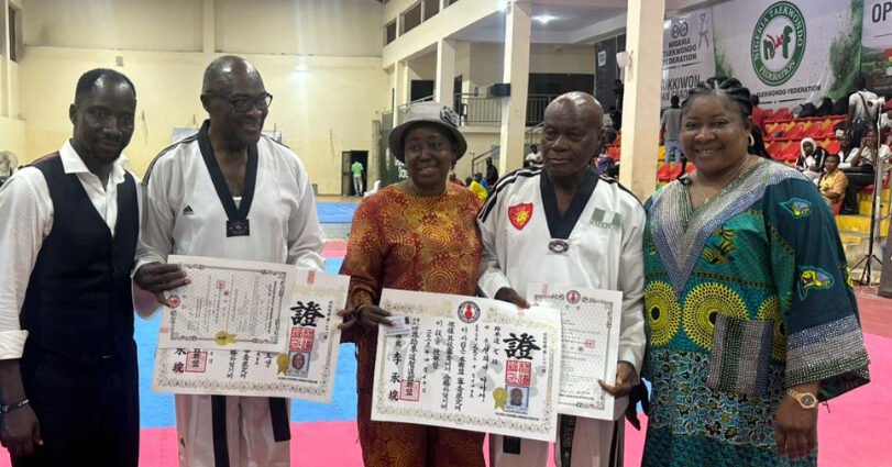World Taekwondo Jidokwan Federation Honours Two Nigerian Grand Masters in Abeokuta World Taekwondo Jidokwan Federation Honours Two Nigerian Grand Masters in Abeokuta