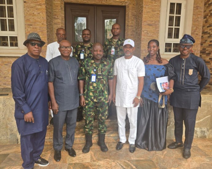NRFF Meets Military Leaders Ahead Of Maiden Military And Paramilitary Rugby Sevens League